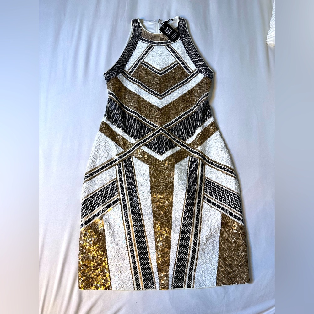 Sequin Bodycon mini dress, S